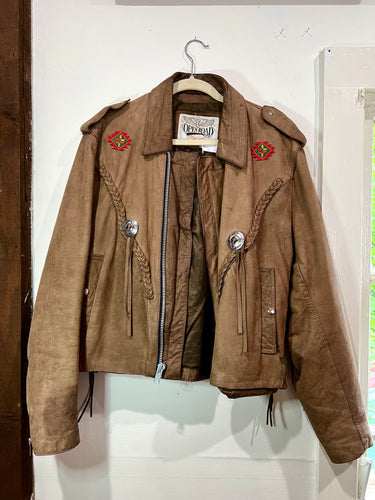 OPEN ROAD FOR WILSONS Vintage Leather Jacket