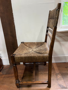 Vintage Mexican Rush Chair