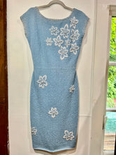 1960s Designer Gene Shelly's Wool Hand Beaded Dress