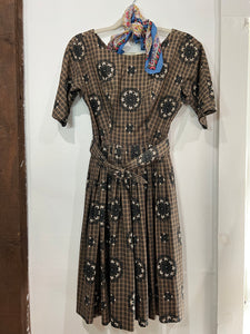 Brown Handmade Dress